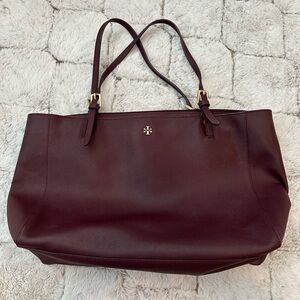 Tory Burch Deep Burgundy Tote